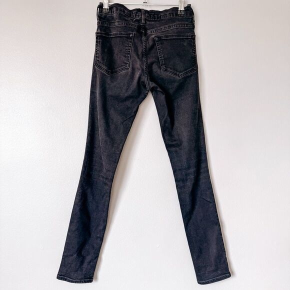 American Dress Code Mid Rise Skinny Jean Black Size 25 - Picture 4 of 7